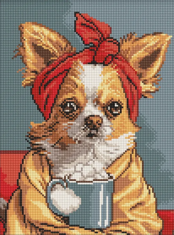 Алмазная мозаика - Восхитительный кофе ©art_selena_ua