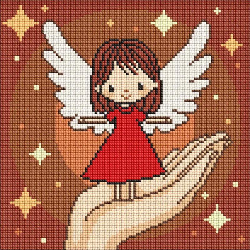 Алмазная мозаика - Ладонь чуда ©art_selena_ua