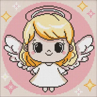 Алмазна мозаїка - Святе янголятко ©art_selena_ua