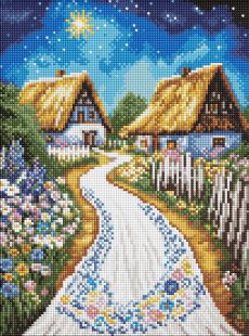 Алмазная мозаика - Хижина ©art_selena_ua
