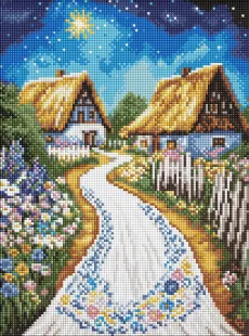 Алмазна мозаїка - Хатина ©art_selena_ua