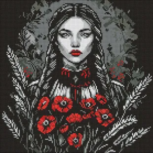 Алмазна мозаїка - Жіноча сила ©art_selena_ua