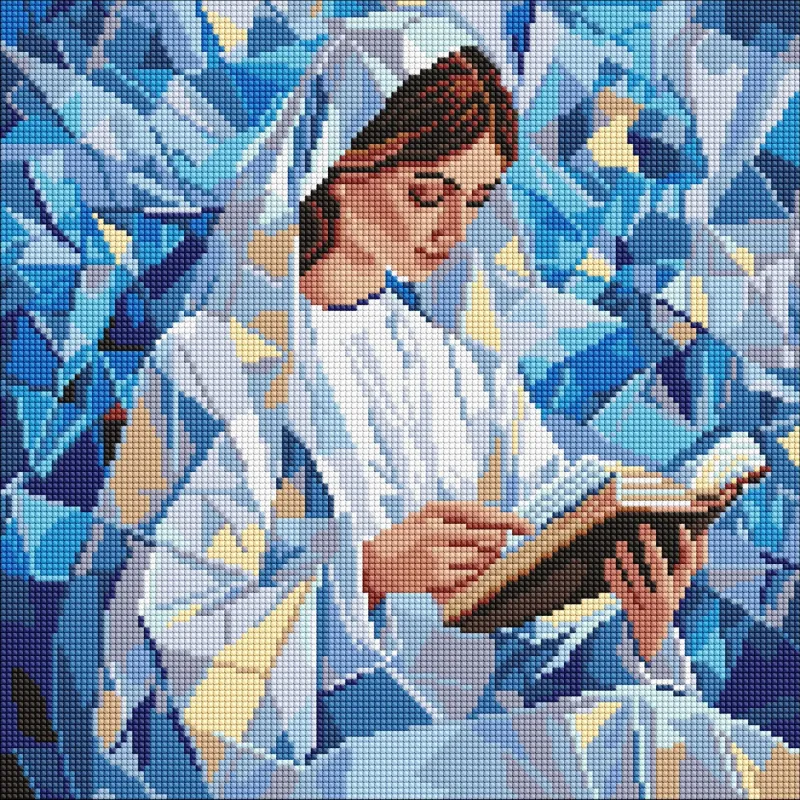 Алмазная мозаика - Тихое чтиво ©art_selena_ua