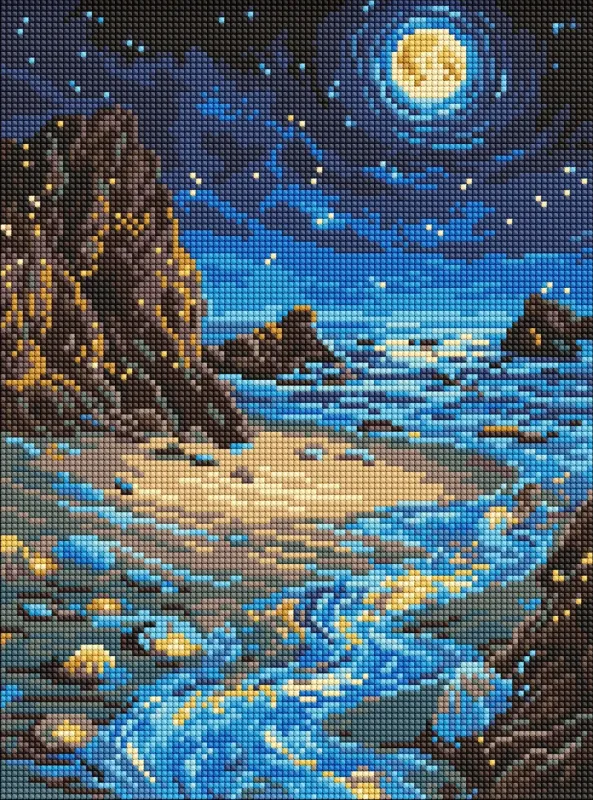 Diamond mosaic - Shining shore ©art_selena_ua