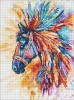 Алмазная мозаика - Яркий конь ©art_selena_ua