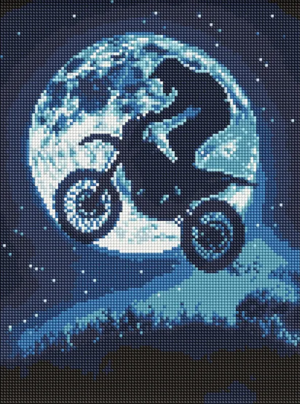 Алмазная мозаика - Ночной драйв ©art_selena_ua
