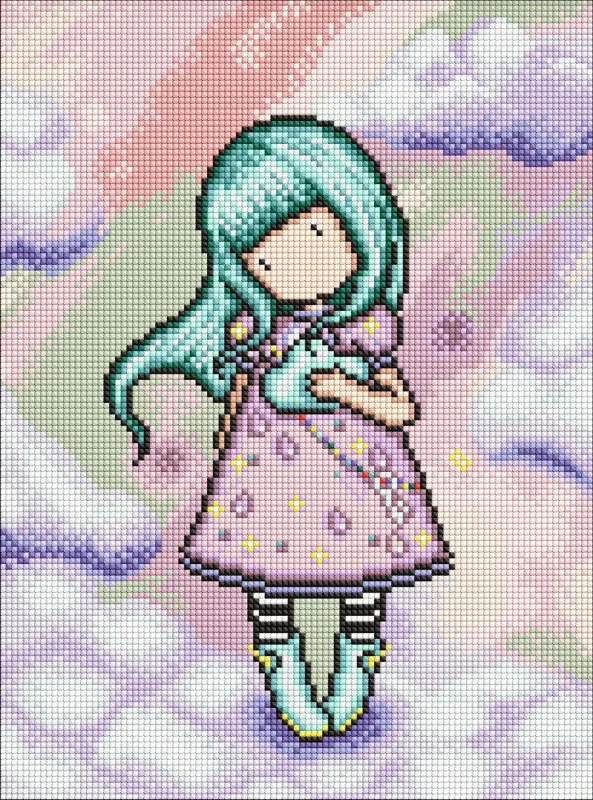 Diamond mosaic - Gorjuss. Ostara