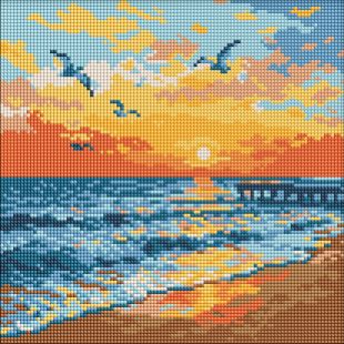 Diamond mosaic - On the seashore ©art_selena_ua