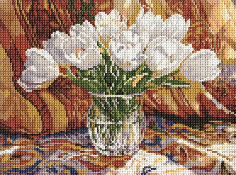 Diamond mosaic - Tulip tranquillity ©art_selena_ua