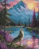 Diamond mosaic - Lone Wolf ©art_selena_ua