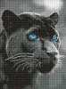 Diamond mosaic - The panther's gaze ©art_selena_ua