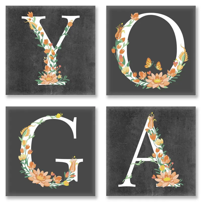 Набір для розпису за номерами - YOGA, лофт