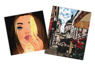 Sets of paintings - "Magic Lviv " & "Wheat"