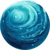 Картина по номерам - Планета Вдохновение Glow Art з подсветкой