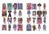 Книжка-раскраска со стикерами - L.O.L O.M.G. Queens2