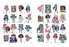 Книжка-раскраска со стикерами - Skate Dance 2 Tweens