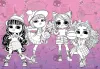 Книжка-раскраска со стикерами - Skate Dance 2 Tweens