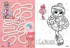 Книжка-розмальовка зі стікерами - Fashion Show LaRose