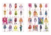 Coloring book with stickers - The creative Rainbow 2