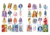 Coloring book with stickers - Rainbow High Winter Break