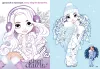 Coloring book with stickers - Rainbow High Winter Break
