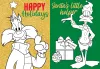 Coloring book with stickers - Looney Tunes: Merry Christmas ©Warner Bros.