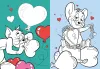 Книжка-розмальовка зі стікерами - Tom and Jerry: День Святого Валентина ©Warner Bros.
