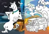 Книжка-розмальовка зі стікерами - Scooby-Doo ©Warner Bros.