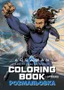 Книжка-раскраска со стикерами - Аквамен ©Warner Bros.