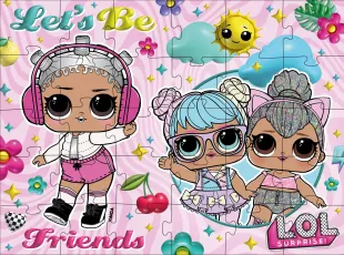 Пазлы L.O.L Surprise! Lets Be Friends, 30 элементов