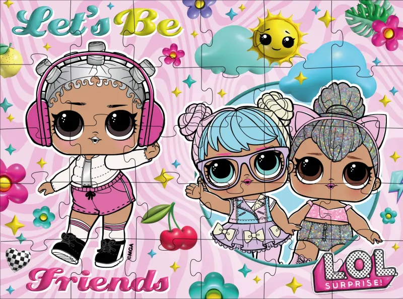 Пазли L.O.L Surprise! Lets Be Friends, 30 елементів