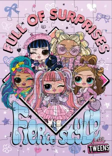 Пазлы L.O.L. Surprise! Tweens Fierce Style, 60 элементов