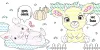 Water coloring book - Who says this? ©art_selena_ua