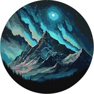 Painting by numbers - Night shine ©art_selena_ua
