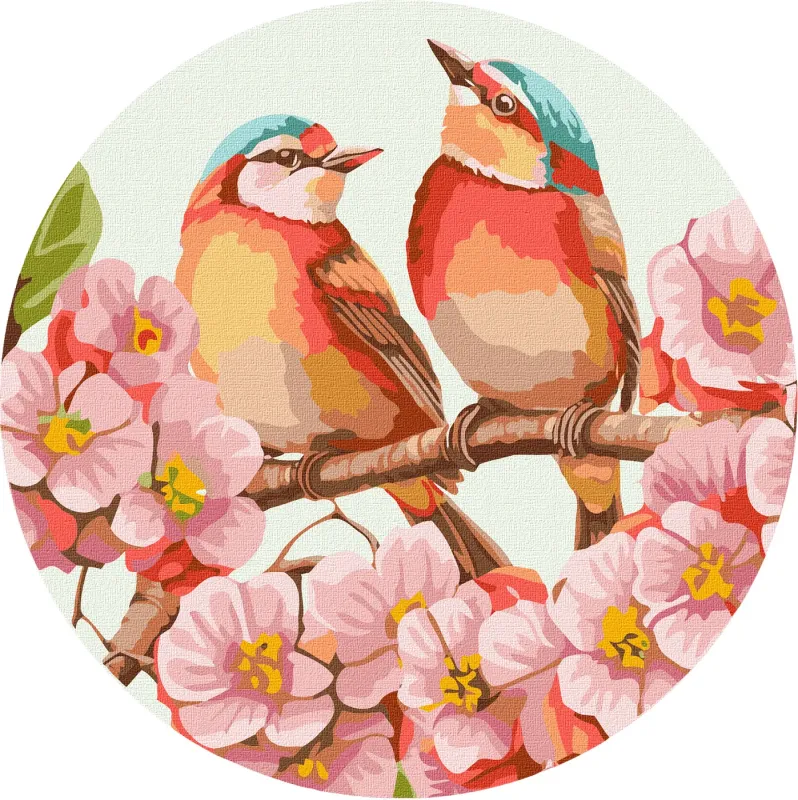 Картина по номерам - Весеннее цветение ©art_selena_ua