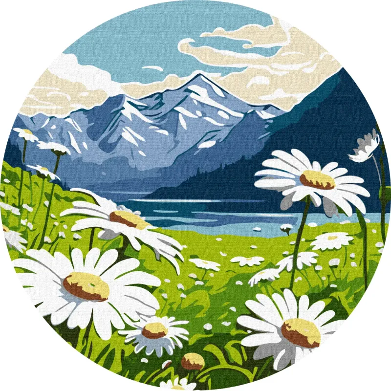 Painting by numbers - Delicate daisies ©art_selena_ua