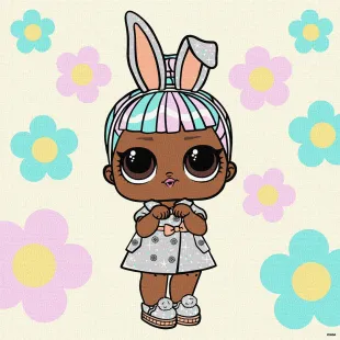Картина за номерами - L.O.L. Surprise! Spring Bling Carats