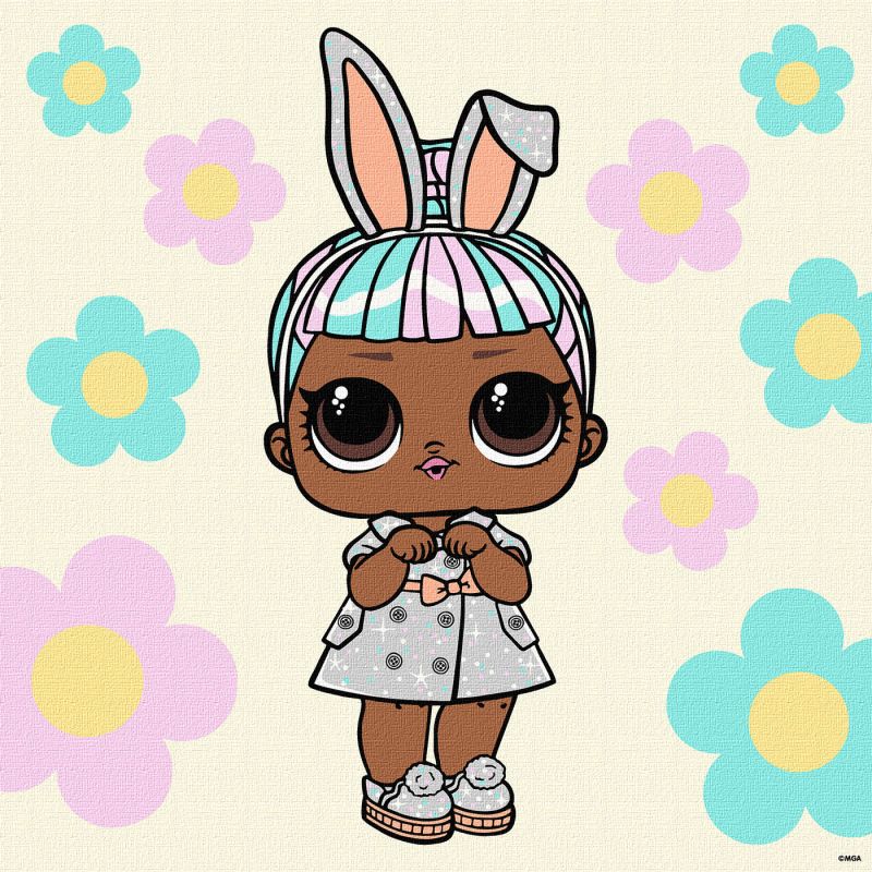 Painting by numbers - L.O.L. Surprise! Spring Bling Carats
