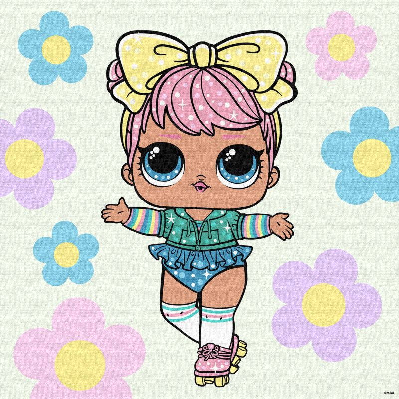 Картина по номерам - L.O.L. Surprise! Spring Bling Dawn