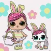 Painting by numbers - L.O.L. Surprise! Spring Bling Hops with Kittea