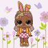 Painting by numbers - L.O.L. Surprise! Spring Bling BossBunny
