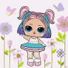 Painting by numbers - L.O.L. Surprise! Spring Bling CandyQT