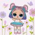Painting by numbers - L.O.L. Surprise! Spring Bling CandyQT