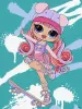 Painting by numbers - L.O.L. Surprise! Tweens Skate Dance Ali Dance 2