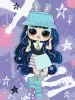 Painting by numbers - L.O.L. Surprise! Tweens Skate Dance Aya Cherry