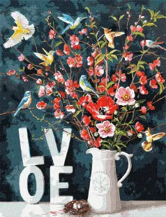 Картина за номерами - З любов'ю (big) ©Ira Volkova