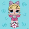 Painting by numbers - L.O.L Surprise! Game on. Suite Princess