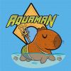 Картина по номерам - Капибара - Аквамен ©Warner Bros.