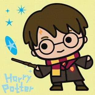 Картина за номерами - Harry Potter: Чари під зірками ©Warner Bros.