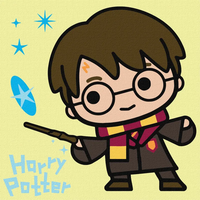 Painting by numbers - Harry Potter: Magic under the stars ©Warner Bros.